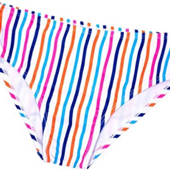 Urban Outdoor Girls Striped Two-Piece Swimsuit - Picture 3 of 8